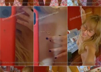 Olenka zimmerman desnuda frente al espejo para onlyfans