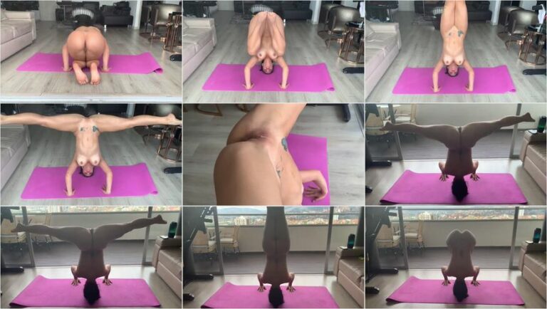 steffy moreno flexible desnuda en onlyfans