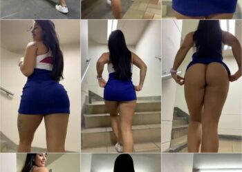steffy moreno se desnuda en la calle