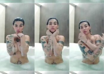angie jibaja desnuda en la bañera para onlyfans