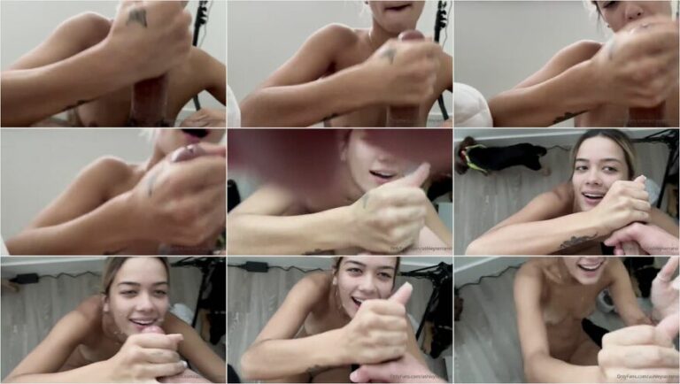 ashley serrano blowjob corrida en la cara