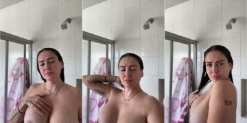 celia lora desnuda en la ducha en onlyfans