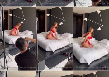 yanet garcía en sesión de fotos para onlyfans