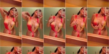 Patty lopez de la cerda sexy frente al espejo en onlyfans