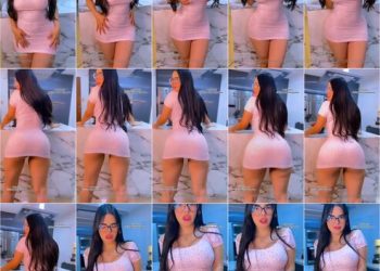 Kimberly delgado en sexy vestido