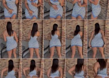 Azucar alejandra en sexy vestido para onlyfans