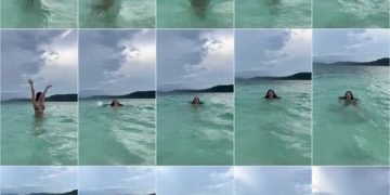 Lizbeth rodriguez topless en la playa