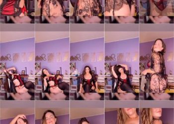 Patty lopez de la cerda bailando en sexy lencería
