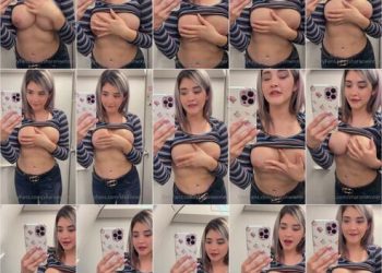 Sharon winner topless en el baño