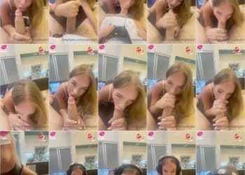 Sky Bri Nude Gamer Girl Sucking