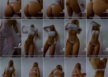 Romina Gachoy en Sexy Lencería Blanca para OnlyFans