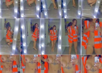 Anna paz sexy en chaleco para onlyfans