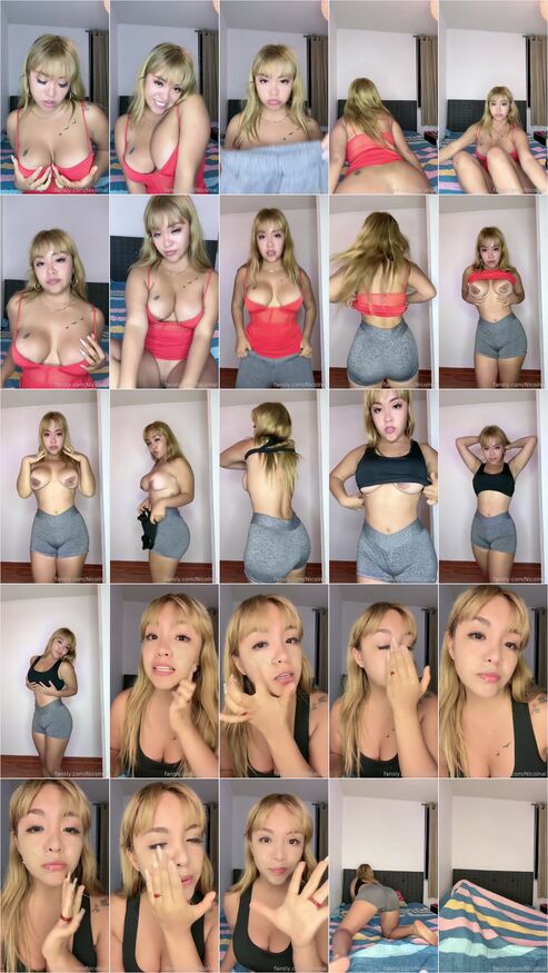 Ariana rabanal cambiandose de ropa para only