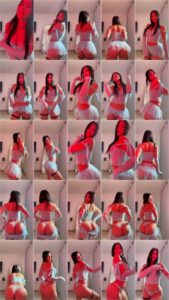 Manuela Quintero OnlyFans – Baile Erótico en Body de Encaje