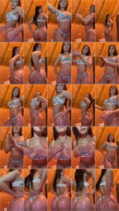 Manuela Quintero en Lencería Roja – Baile Erótico OnlyFans