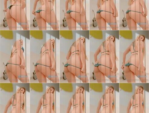 Romina Gachoy hot en OnlyFans desnuda parcialmente, poses eróticas y ropa sexy.